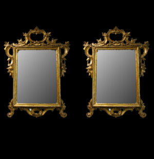 Pair of gilded Mirrors