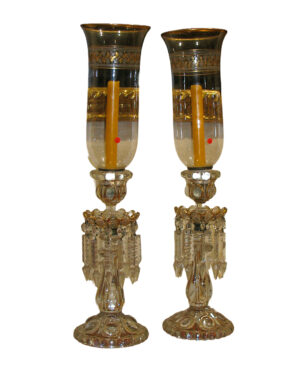 Pair of Victorian Candle Holders