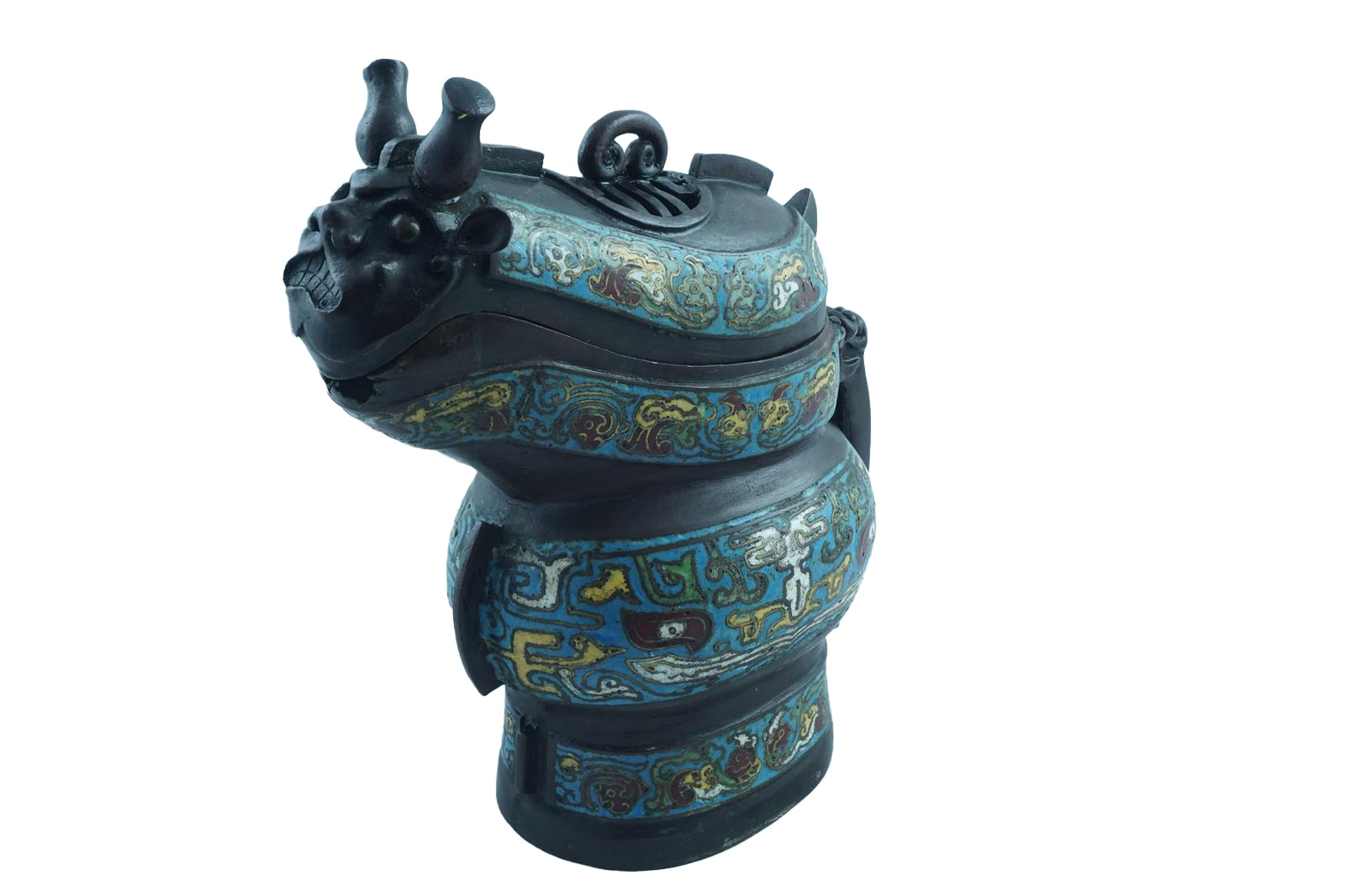 Esenciero Chino Cloisonné - Siglo XVII - Imagen 3