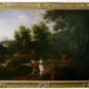 Paisaje Bucólico. Escuela Italiana, S. XVII. (Seguidor de Tiziano).