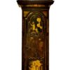 Reloj de Antesala Chinoiserie de madera ebonizada. Influencia Francesa. C.1720