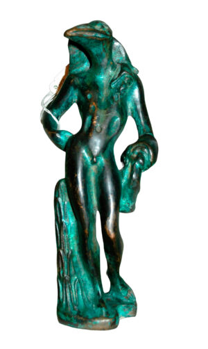 Figura de Bronce de Salvador Dalí