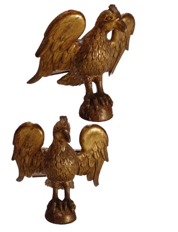 Pareja Atriles con forma de águila. S. XVII