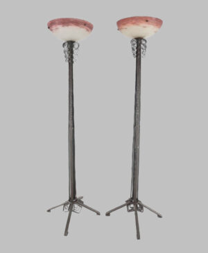 Pareja Lámparas de Pie Modernistas