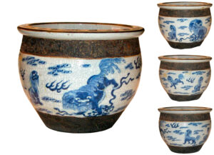 Pecera de cerámica -  China, S. XVIII.