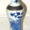 Керамическая ваза с деревянным основанием. XVIII век