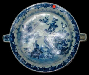 Керамическая пластина с камерой для горячей воды. XVIII век