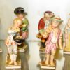 Seis figuras de porcelana Thüringer, Niños. Berlín. S. XIX