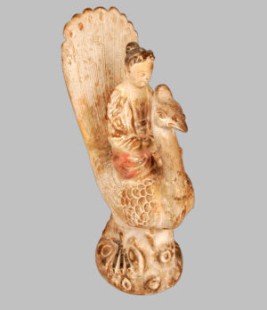 Триколорная керамическая плитка династии Тан (618 - 907 н.э.)