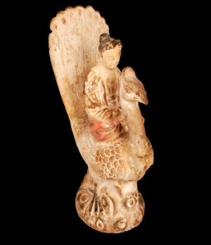 Триколорная керамическая плитка династии Тан (618 - 907 н.э.)