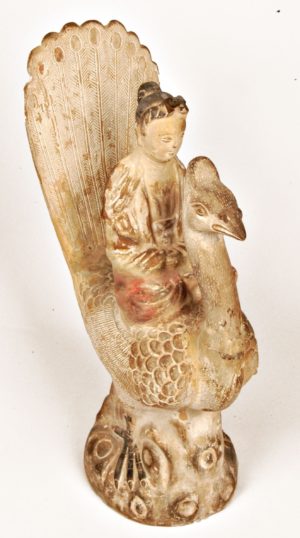 Триколорная керамическая плитка династии Тан (618 - 907 н.э.)