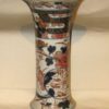Jarrón de porcelana Imari de boca ancha. S. XVIII