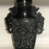Jarrón de Jade negro. Talla Pekín