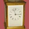 Reloj de sobremesa "Carriage Clock", maquinaría París. Francia, S. XIX