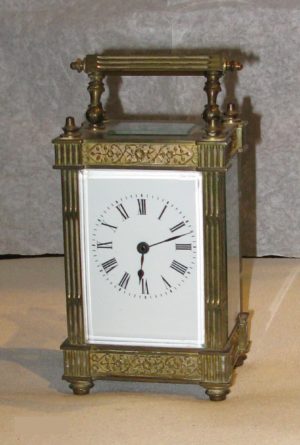 Reloj de Carruaje, de bronce