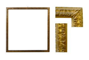 Золотая рама с мелким золотом. XVIII век