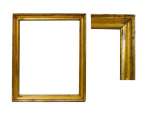 Елизаветинской рамы из золотого серебра и половины рыска. XIX век