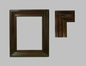 Елизаветинской раме из красного дерева, с зеркалом, со стейком из лемонграсса. C.1850