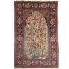 Alfombra kashan Oración Antigua. Medidas: 198 x 132 cm