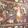 Alfombra Isfahan S. XVIII : Medidas: 223 X 131 cm.