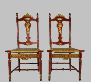 Pareja Sillas Españolas