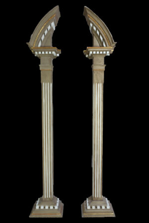 Front Half of Two Columns