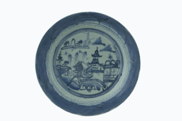 Plato de Porcelana Cantón
