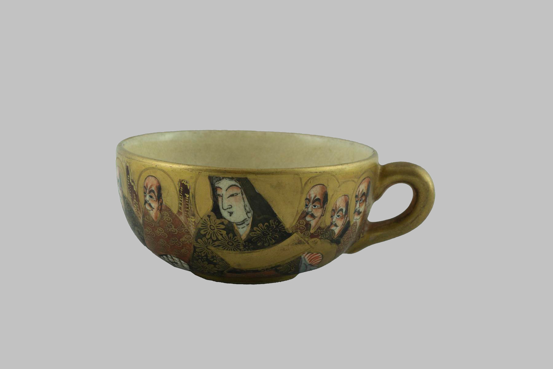 Juego Café de Porcelana Satsuma - Imagen 2