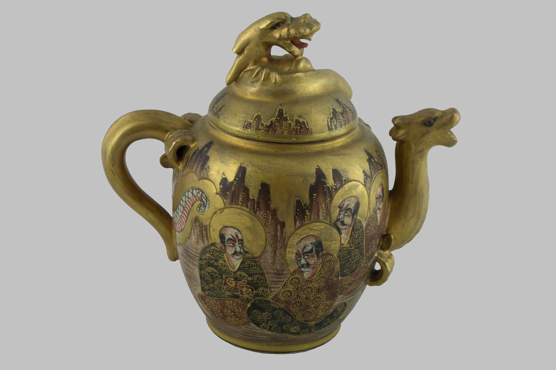 Juego Café de Porcelana Satsuma - Imagen 17