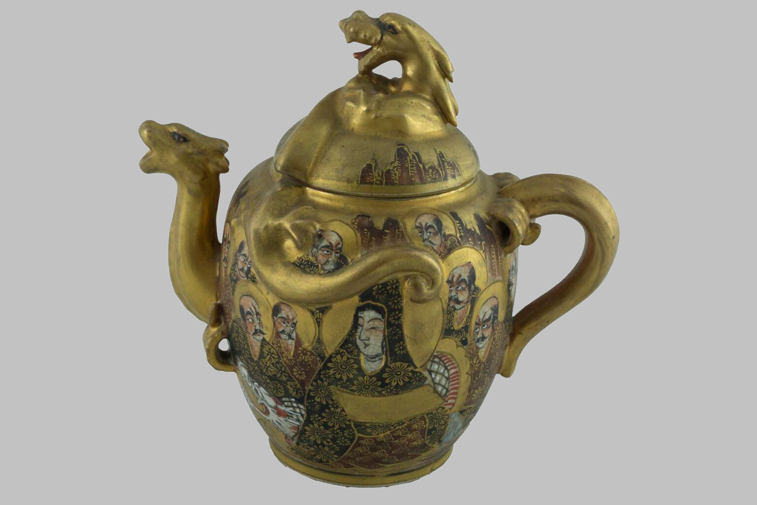 Juego Café de Porcelana Satsuma - Imagen 19