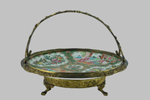 Canton Porcelain Centerpiece