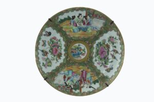 Plato de Porcelana Cantón