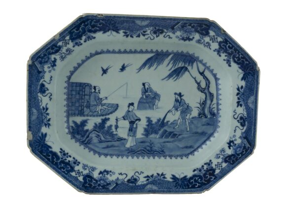 Bandeja de Porcelana Cantón
