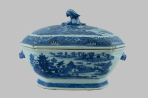 Canton Porcelain Tureen