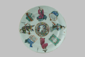 Seis Platos de Porcelana China