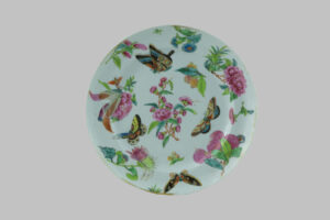 Siete Platos de Porcelana China