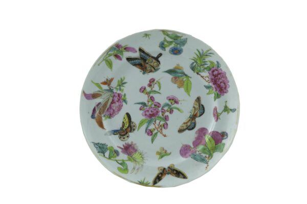 Siete Platos de Porcelana China