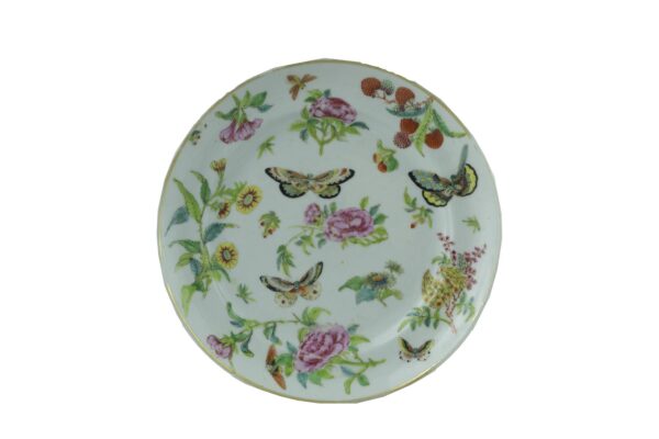 Siete Platos de Porcelana China - Imagen 2