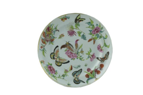 Siete Platos de Porcelana China - Imagen 3