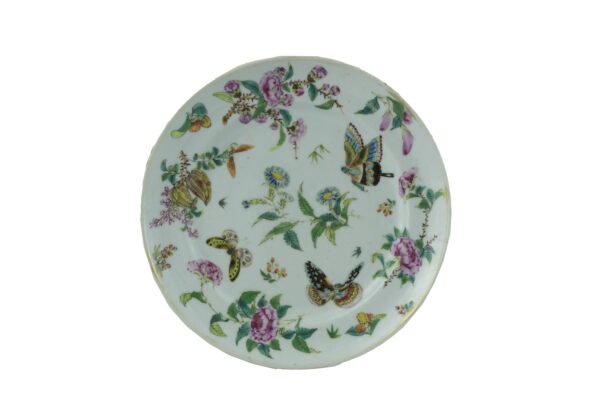 Siete Platos de Porcelana China - Imagen 4
