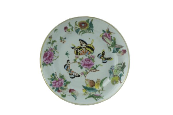 Siete Platos de Porcelana China - Imagen 7