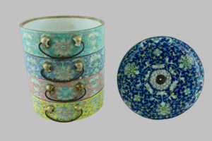 Juego Recipientes de Porcelana Cantón