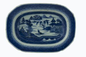 Bandeja de Porcelana Cantón