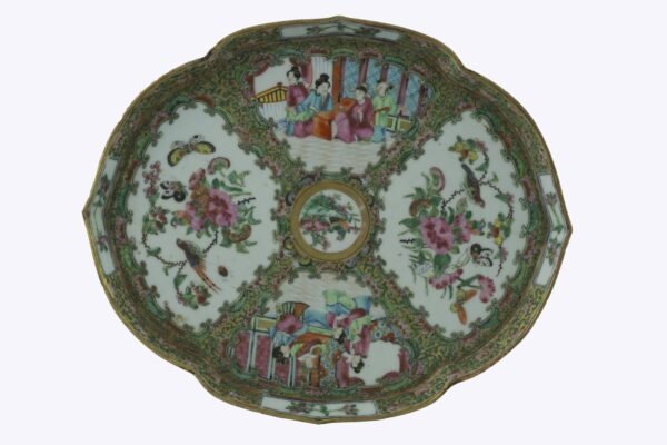 Bandeja de Porcelana Cantón