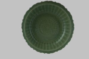 Plato de Cerámica Celadón
