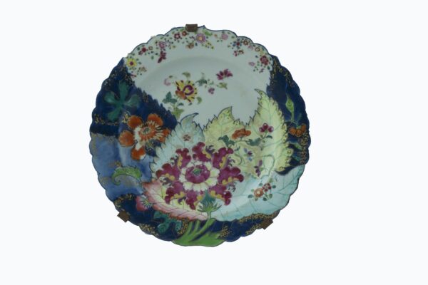 Pareja Platos de Porcelana China - Imagen 2