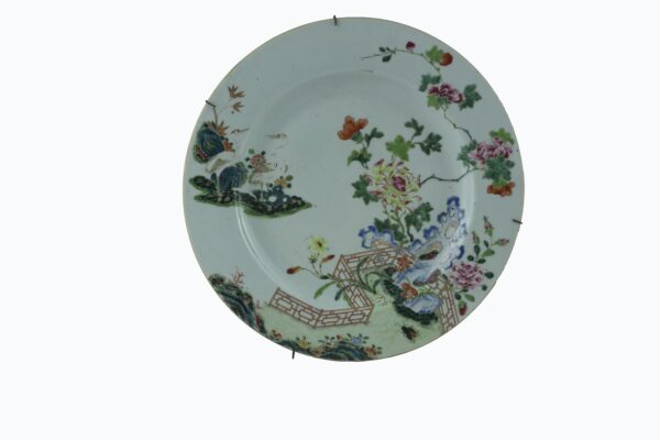 Plato de Porcelana "Compañía de Indias"