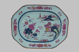 Porcelain Tray "Company of the Indies"