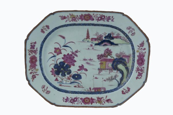 Bandeja  de Porcelana "Compañía de Indias"