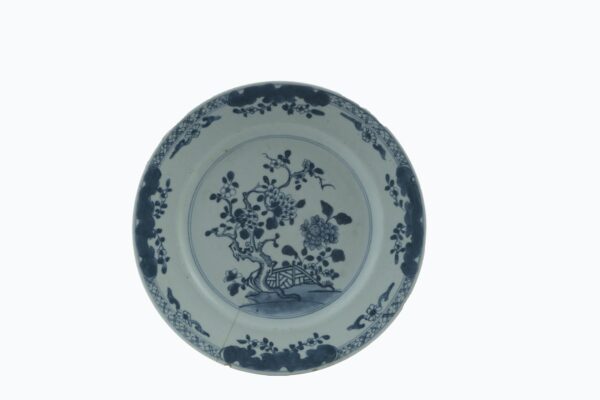 Pareja Platos de Porcelana Cantón - Imagen 2
